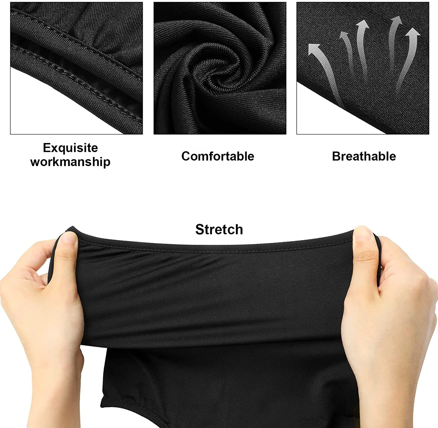 custom full over reflective logo ski mask full face black custom designed balaclava