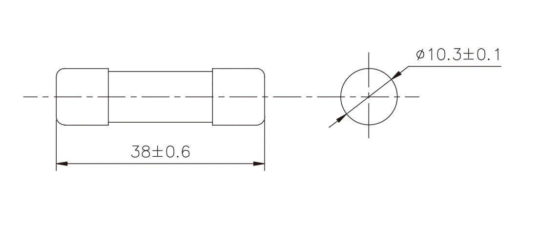 Solar Photovoltaic PV Semiconductor Fuse 1000V 1A 5A 10A 15A 20A 25A 32A Mini Cylinder Ceramic Fusible Link Solar gPV cutoffs