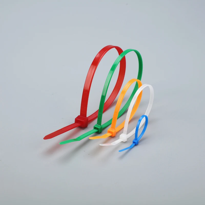 Профессиональная фабрика, китайский производитель, промышленные пластиковые нейлоновые 66 сверхпрочные черные кабельные стяжки, застежка-молния, цена