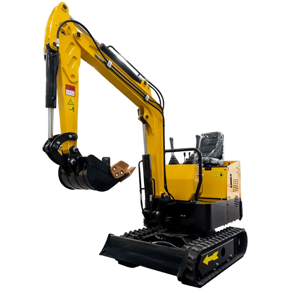 E.P Chinese Best Kubota 1 Cylinder Gasoline Diesel Engine 360 Degree Rotation Cheapest Import 1Ton Crawler Excavator