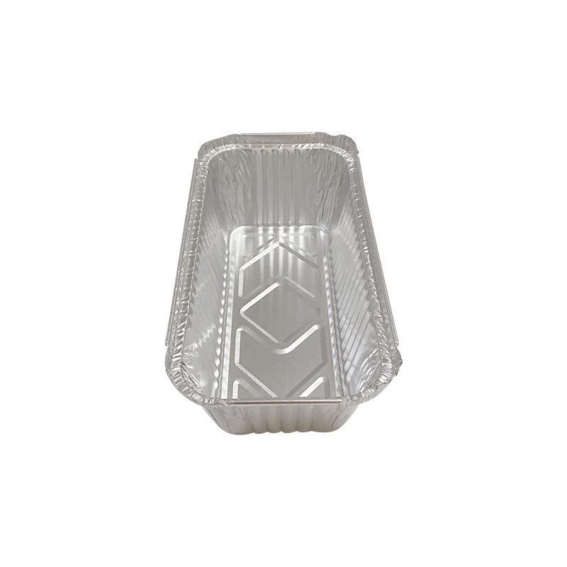 
Aluminum foil square lunch box-F4307-G Aluminum foil container High quality aluminum foil box for food packaging 
