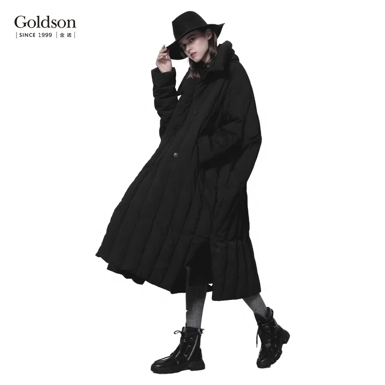 New designer wears big size woman puffy winter jacket eider down coat