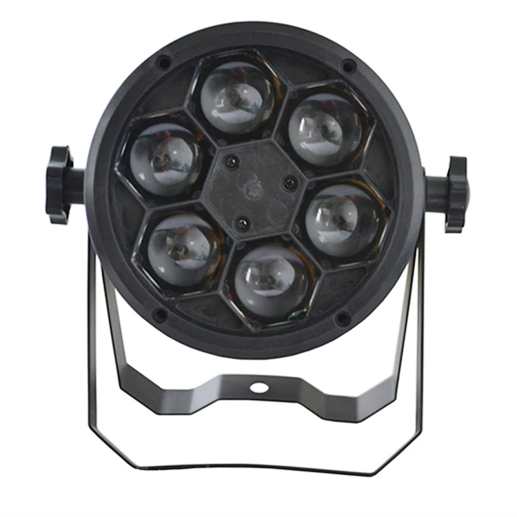 high quality six bee eye led par can light with zoom for dj party