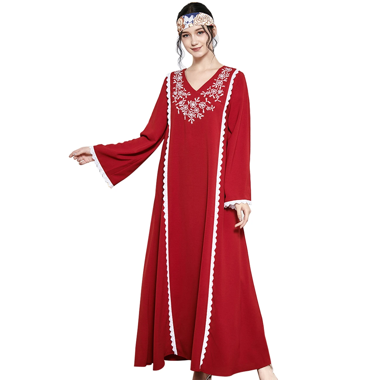 
New arrivals Islamic Clothing long sleeves robe Muslim Maxi Dress Kaftan Abaya women 