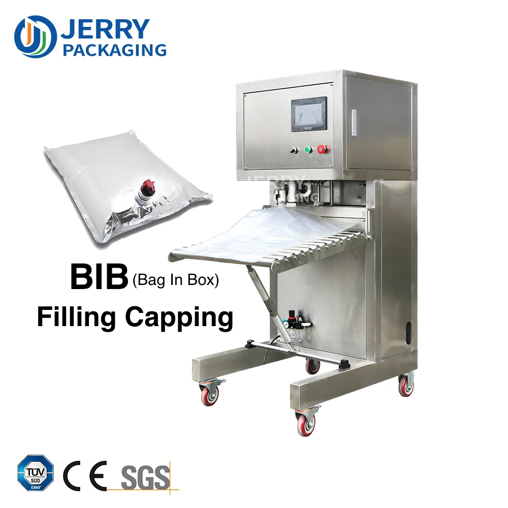 JBIB-1F  single head bag in a box filling machine  automatic bag in box filling machine bib filling machine for water