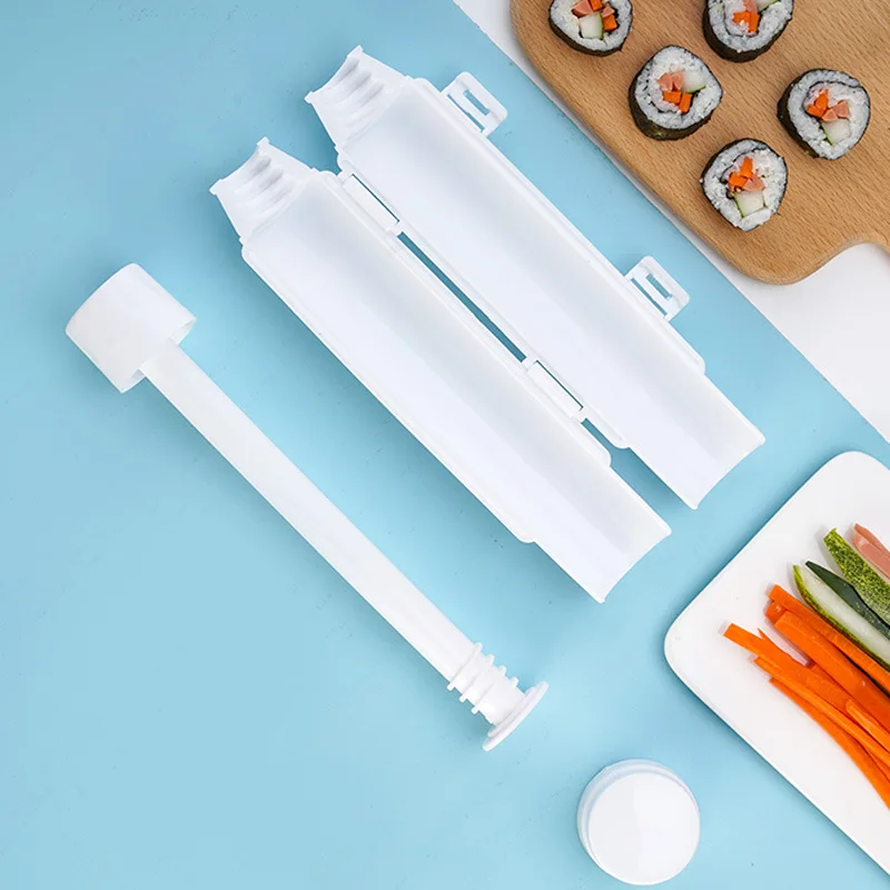 Eco Plastic Wheat Straw Food Grade Sushi Tools DIY Sushi Roller Mold Sushi Maker for Home Use