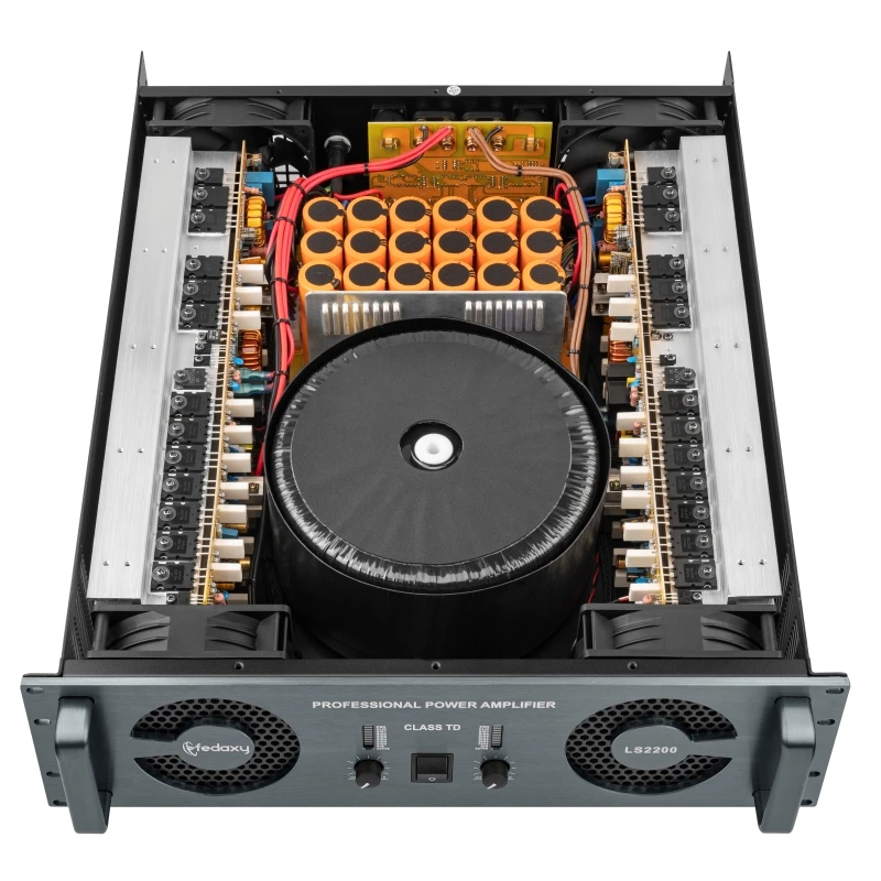 2200WX2 Amplifier Audio Board DJ Audio Power Amplifier Cabinet 5.1 Audio Amplifier