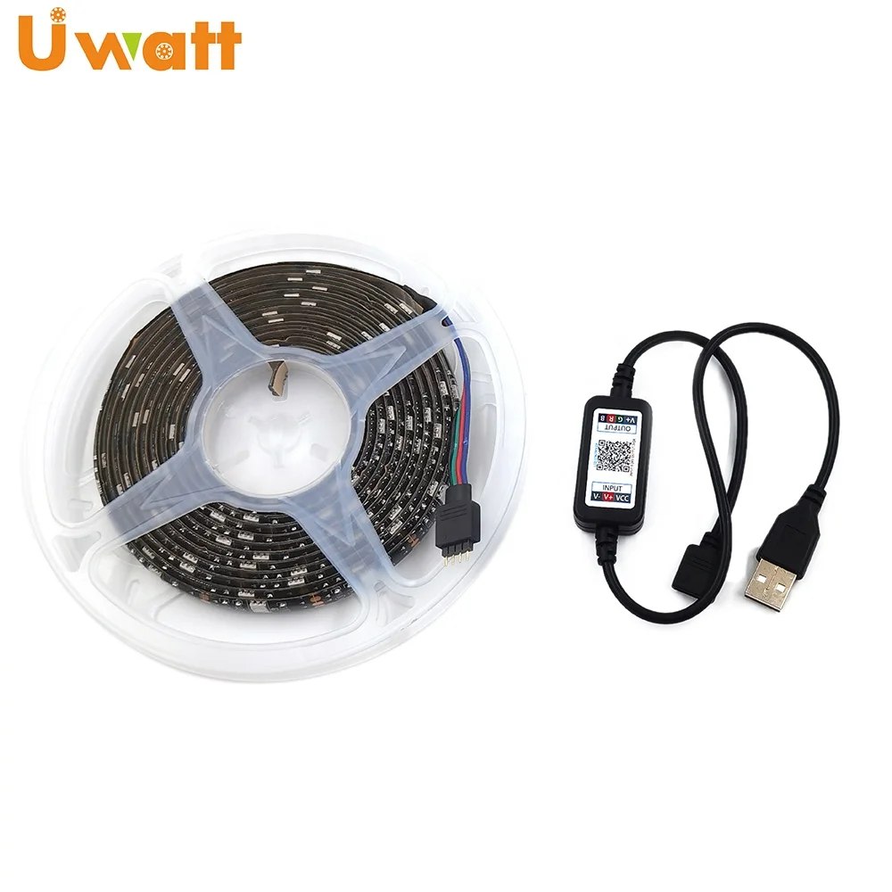 Hot Sale SMD5050 2M 3M 4M 5M USB 5V RGB TV Backlight LED Strip For TV