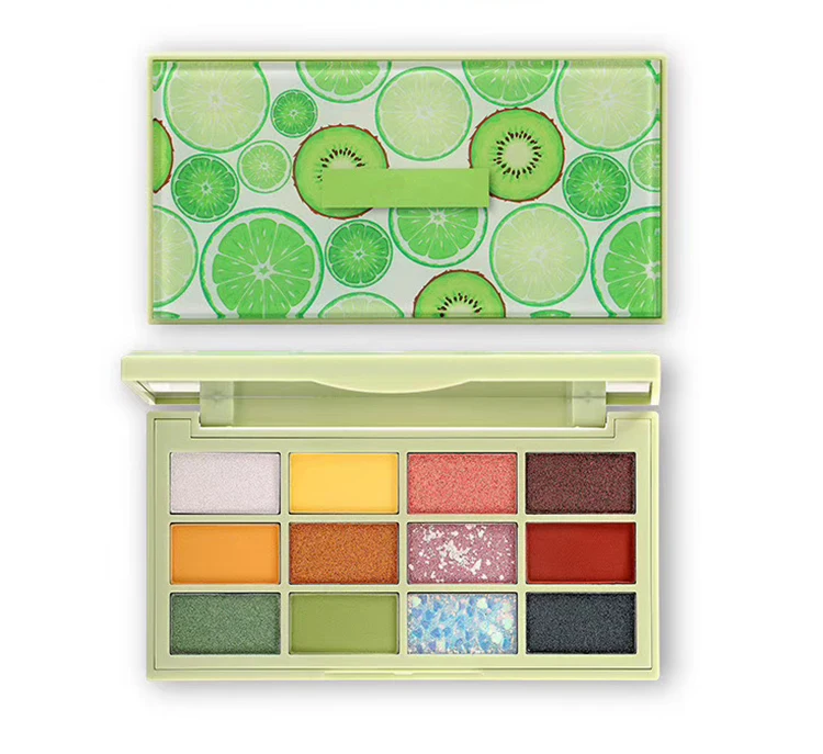 
12Colors Matte Shimmer Jelly Eyeshadow Palette Waterproof Pigment Highlighter Eye Shadow Powder Makeup Cosmetics 