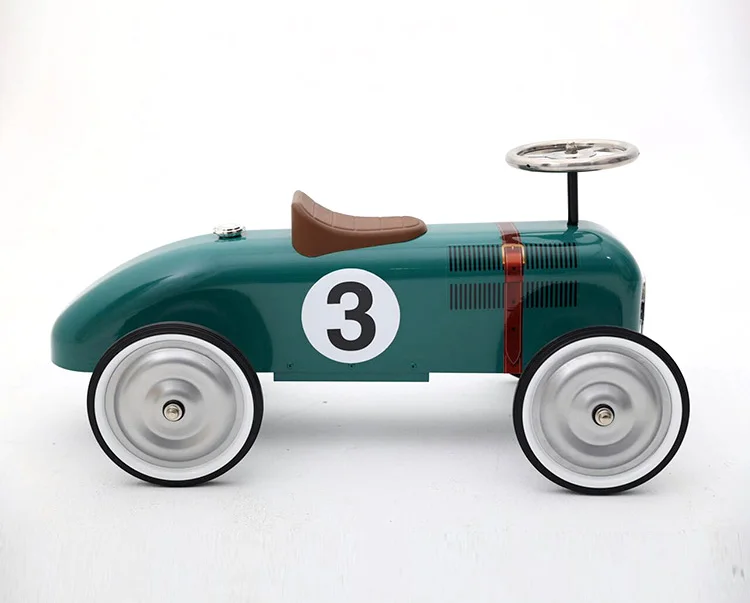 New design Indoor Baby Walker Toys Kid  ride on Mental Car Four Wheels foot power for Children