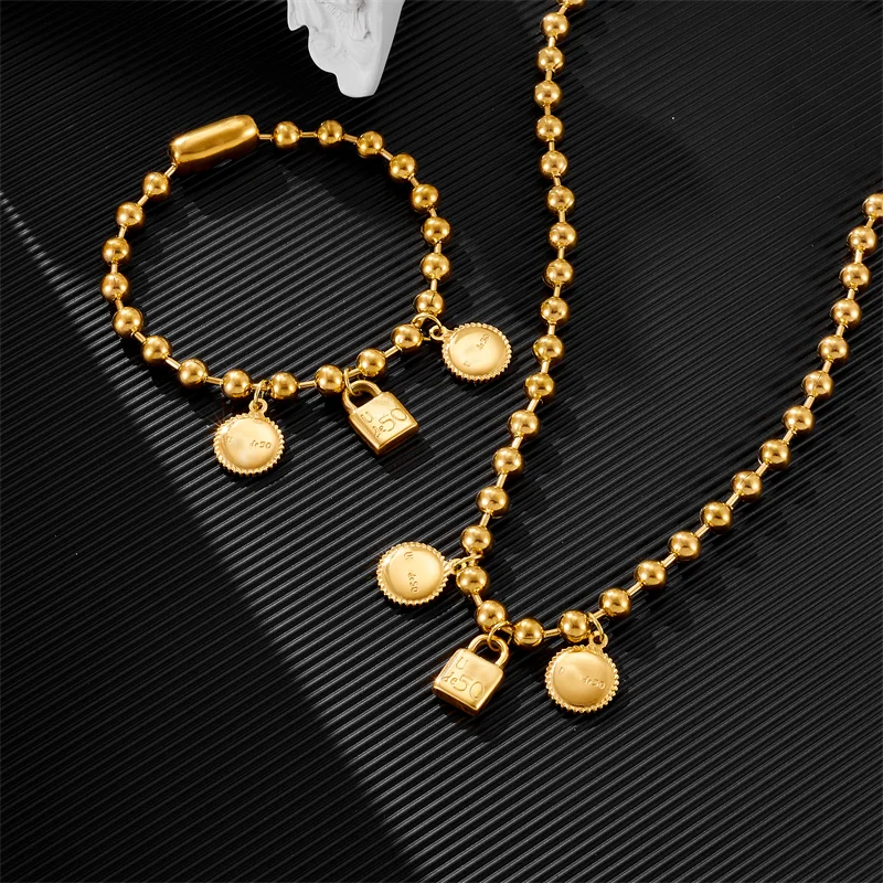 Роскошный бренд, дизайнерское высококачественное ожерелье из бисера, браслет, цепочка, любовь, ключ, модные ювелирные изделия, Свадебный каталог