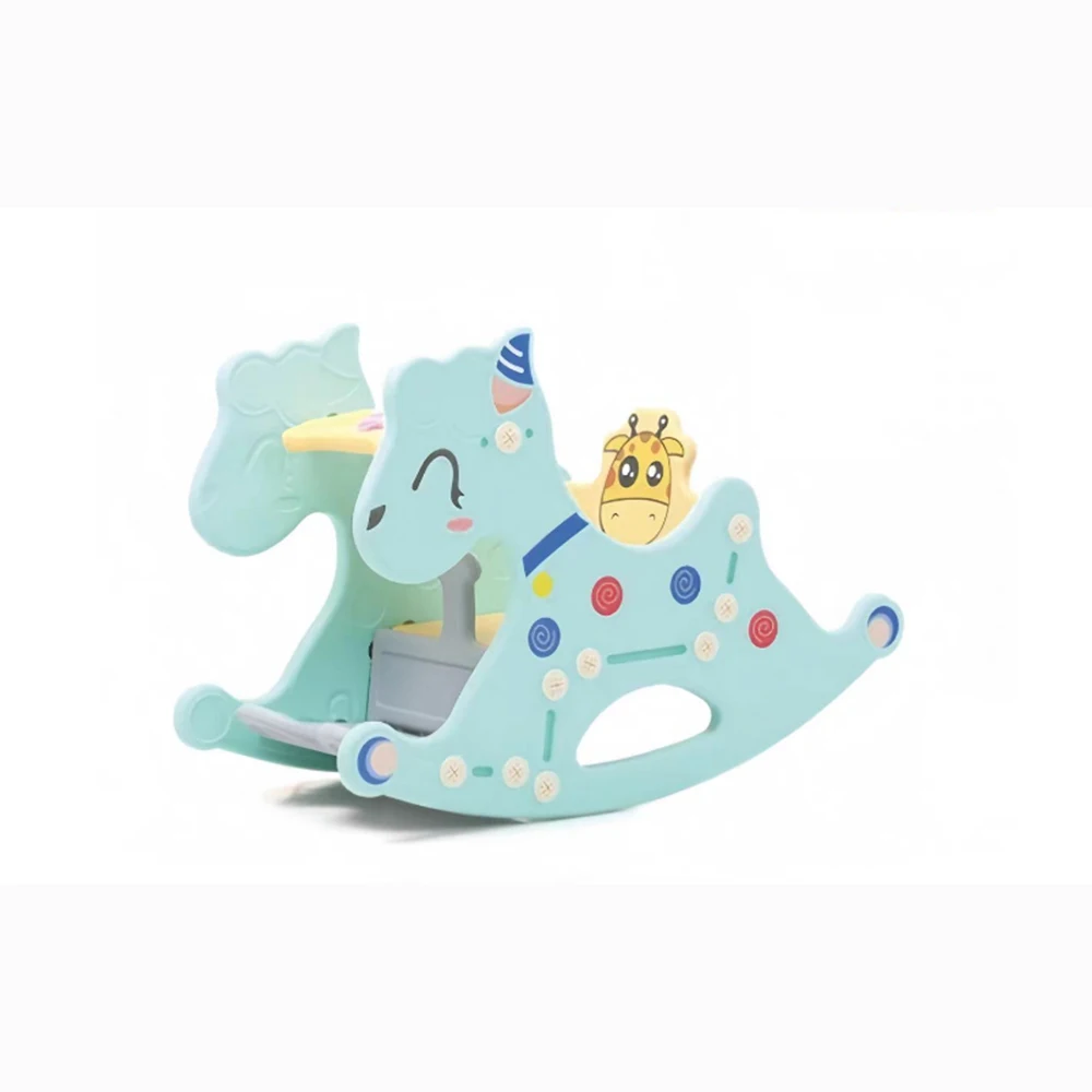 Lovely indoor rocking horse kindergarten amusement facilities. Children can choose all kinds of rocking horse shapes