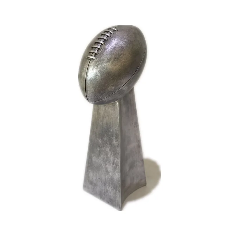 Lombardi type award football trophies Resin Fantasy Football Trophy