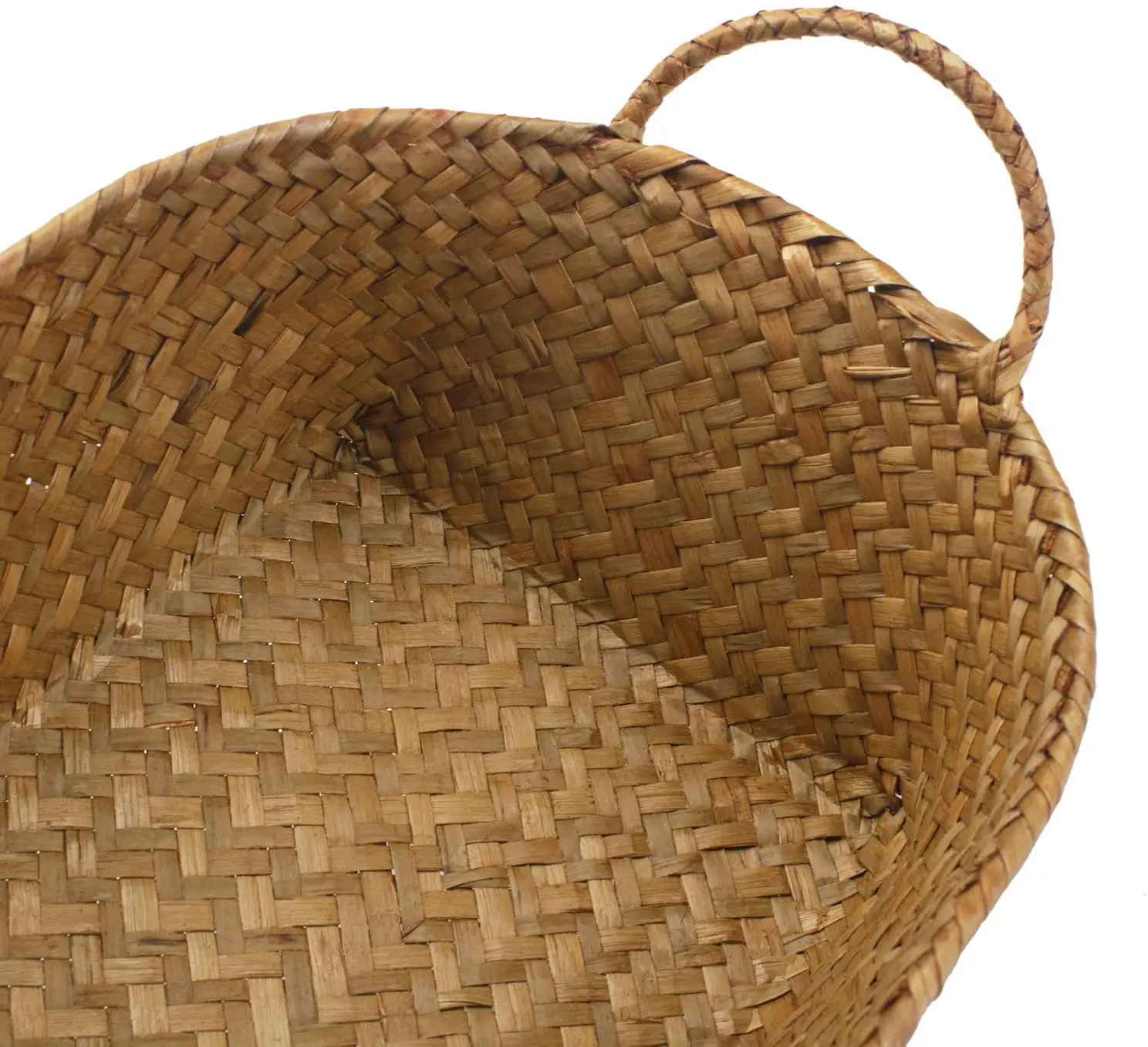 Best Selling Home Decor Water Hyacinth Baskets Natural PC Material Economical Storage Solution for Kitchen Handmade in Vietnam