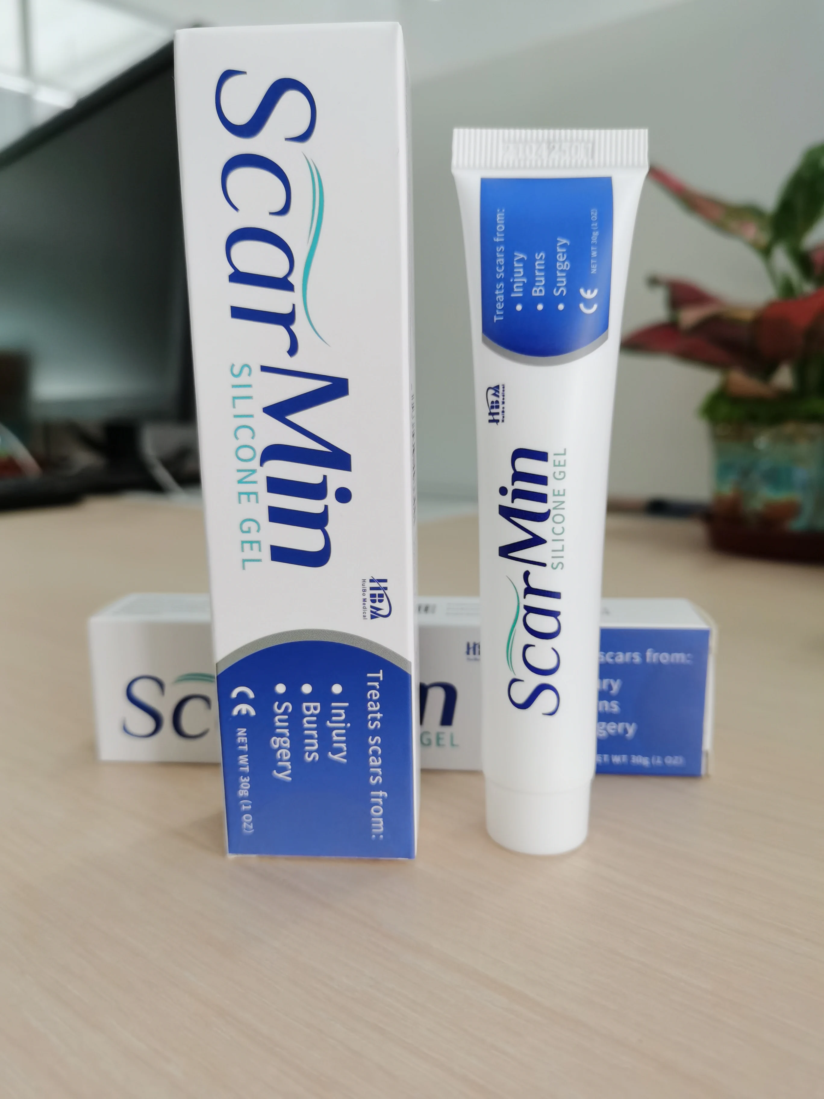 Mederma facial care scar gel stretch mark cream silicone advanced silicone scar gel for wound dressing