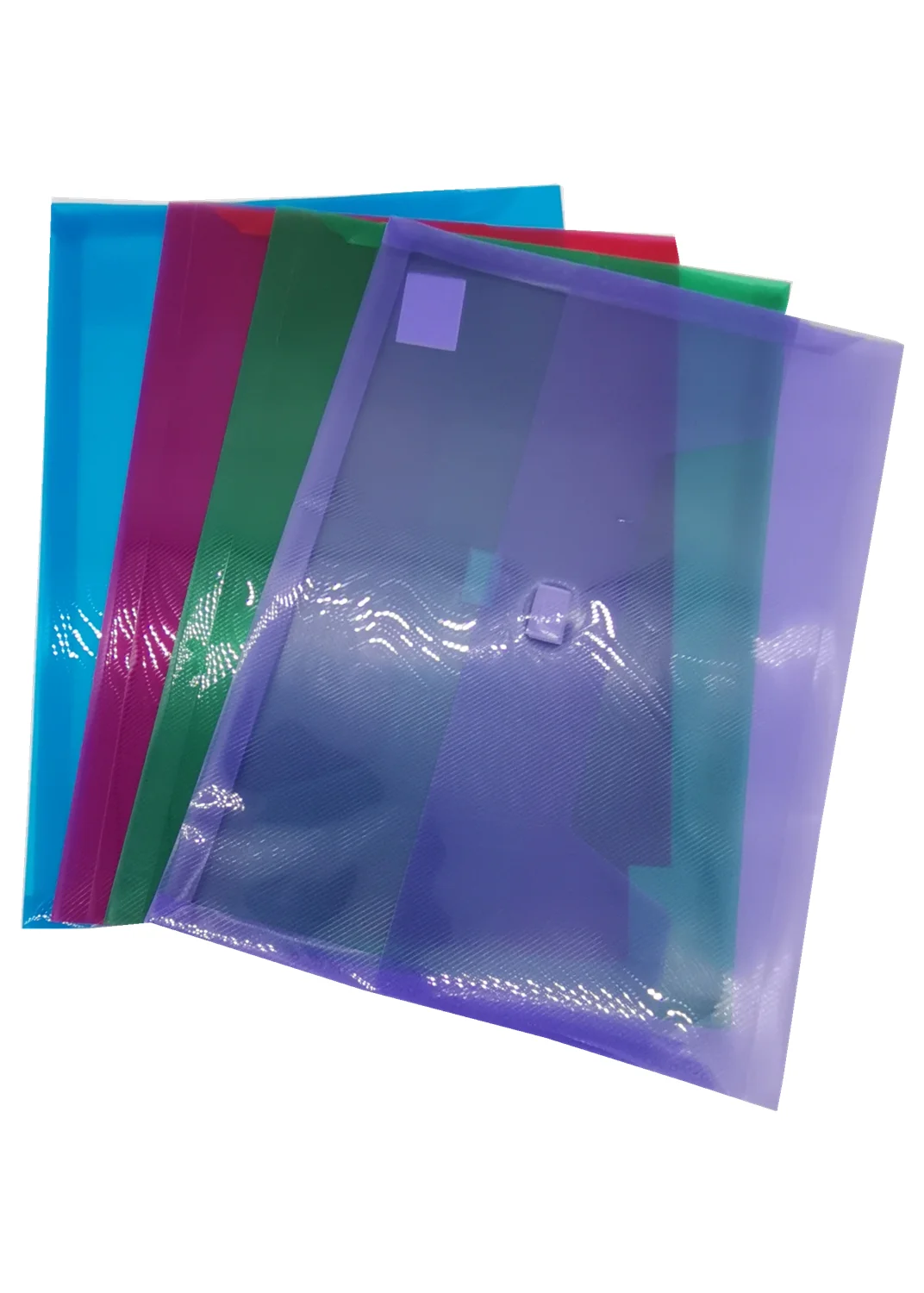 2021 фабрика производит Цветной Пользовательский логотип A4 файл бумажник папка PP пластиковая портативная папка