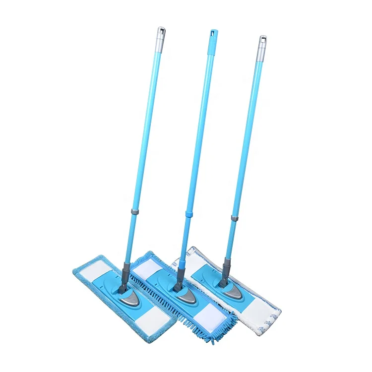 2019 Горячая продажа кухня Чистка пола шенилл микрофибра плоская Швабра