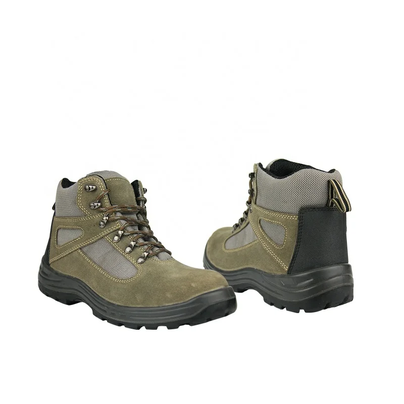 
CE Casual Genuine Leather Men Working Steel Toecap Protect Safety Shoes For Women 