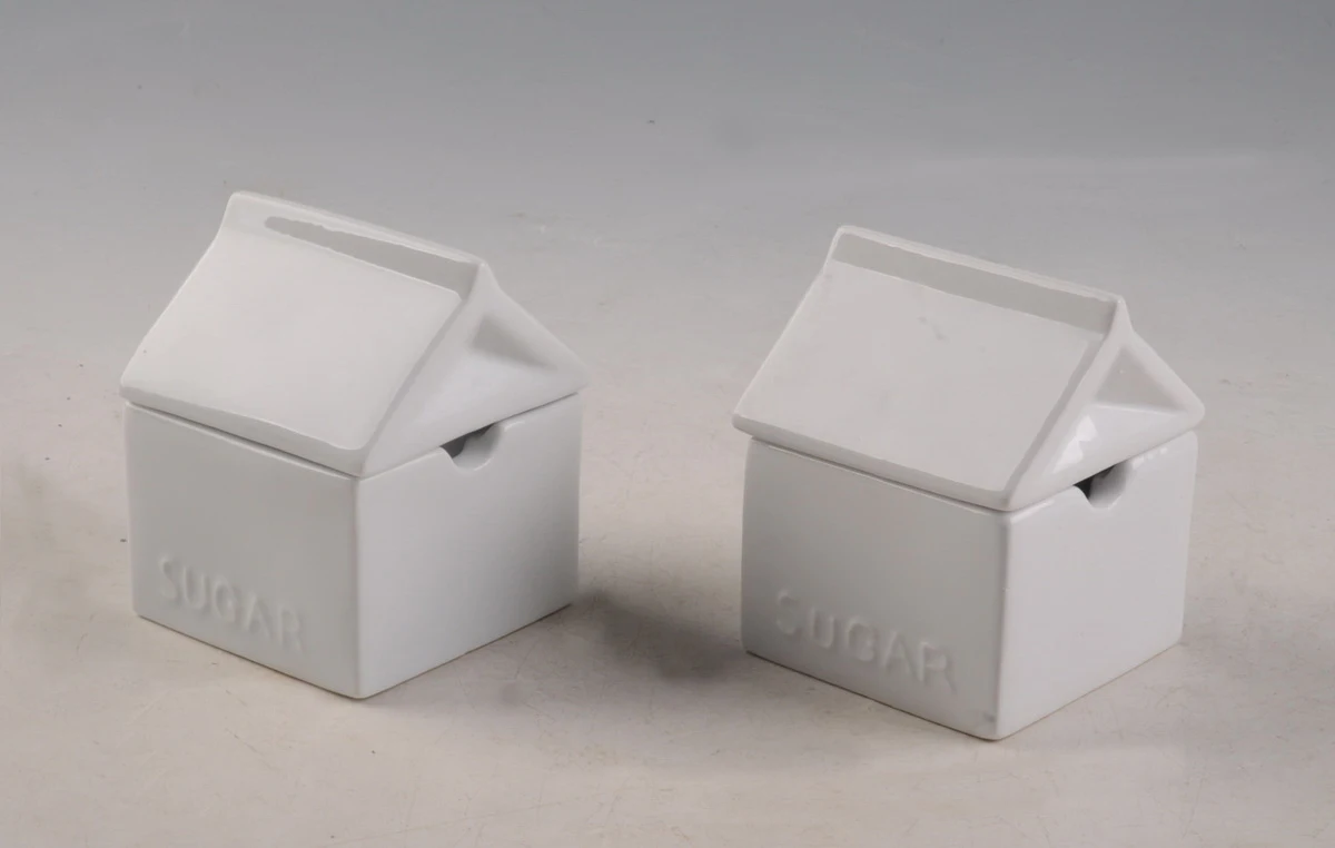 White Porcelain Mini Creamer Tea Sugar Pot Ceramic Teapot Milk Sugar Pot And Creamer Pots Set Milk Jug