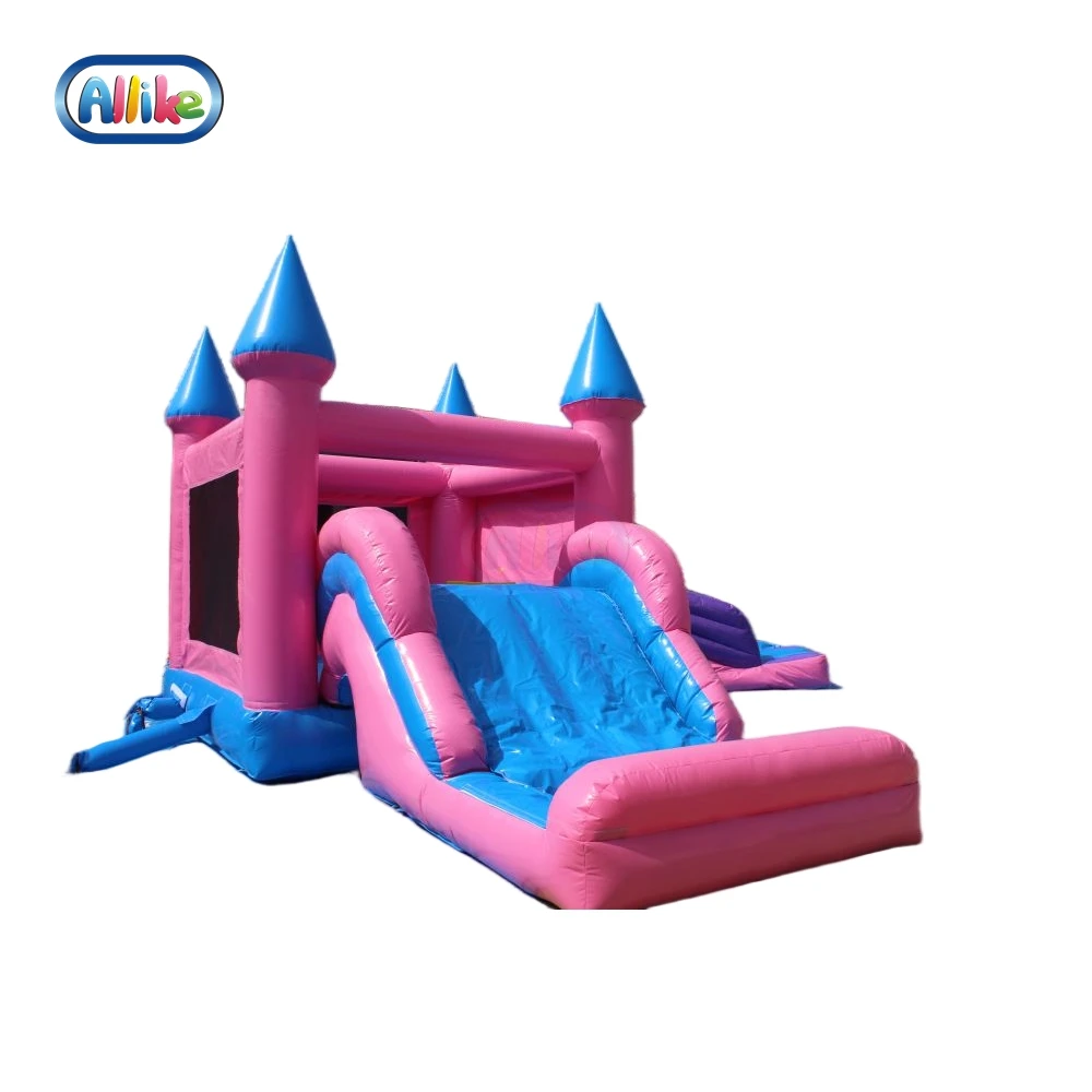 Good Quality Inflatable Bounce House Jumps Castle With Slides Inflatable Swimming Pool Water Slide