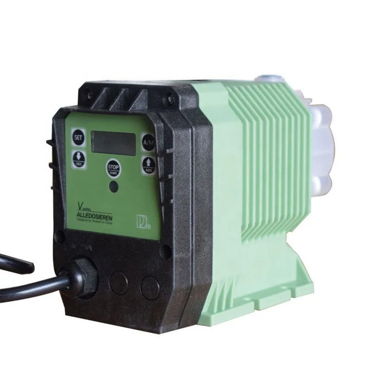 Electronic dosing pump diaphragm acid metering pump with controller 3L 12L for chemical liquid irrigation