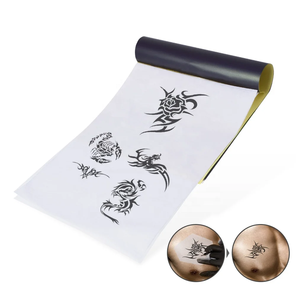 Tattoo Transfer Paper A4 Size Spirit Master Tatoo Paper Thermal Stencil Carbon Copier Paper for Tattoo Supply Dropship