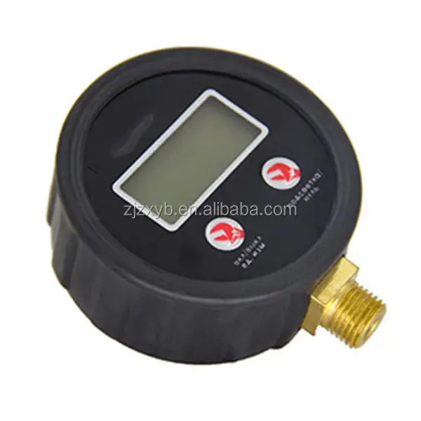 Hot sale products manufacturer psi bar digital pressure gauge with side mounting