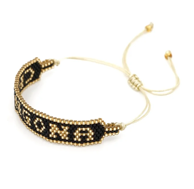 Manufacturers promote Japan imported beads Miyuki Chigona letter bracelet