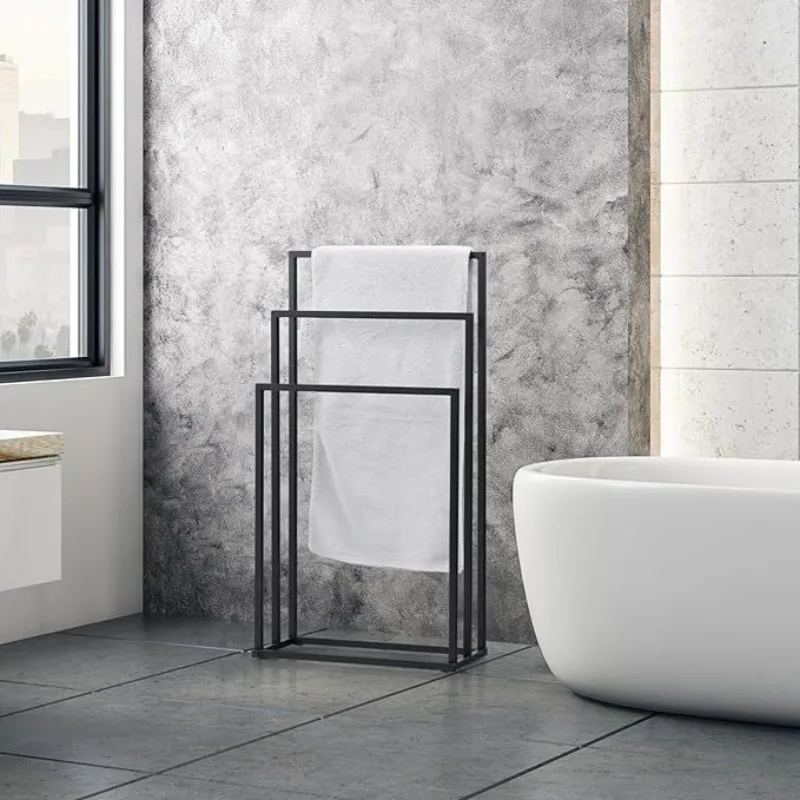 Factory New Bathroom Metal - 3-Layer Freestanding Towel Drying Rack