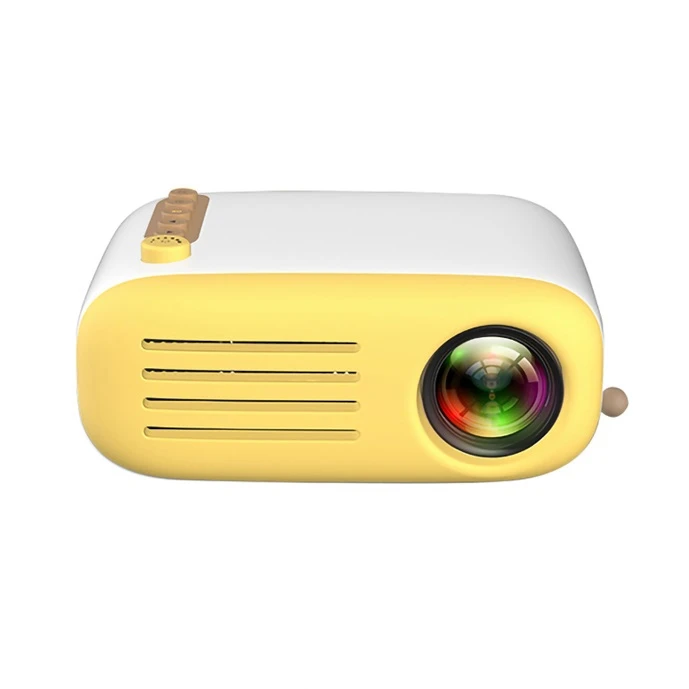 
 Перезаряжаемый мультимедийный HD 1080P Мини светодиодный проектор YG200  