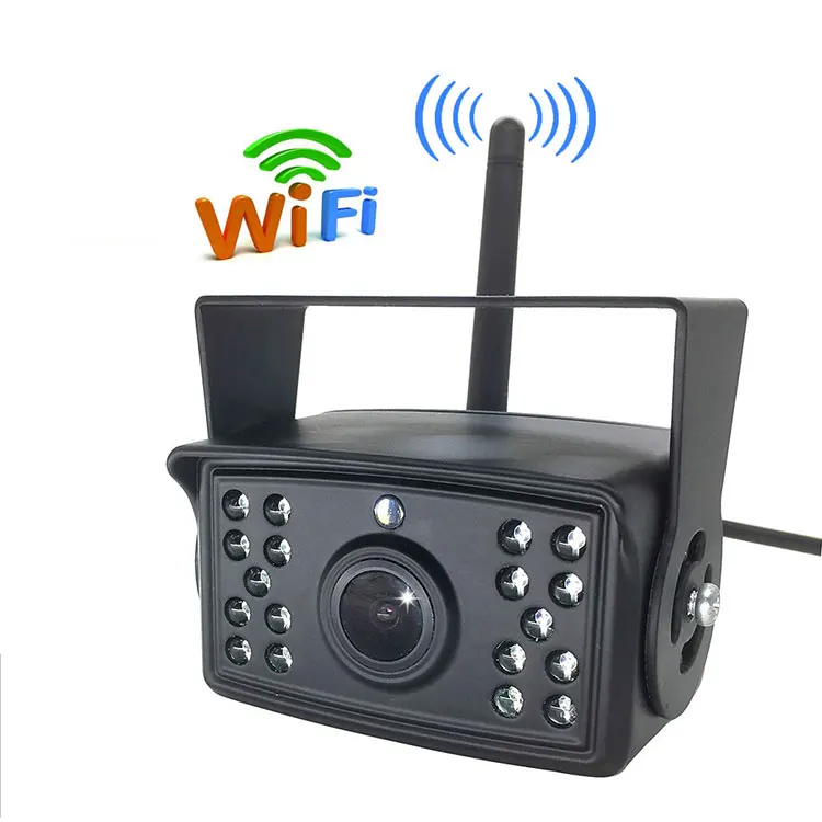 HD Waterproof IR Night Vision WiFi Signal Wireless Rear View Bus Backup Camera