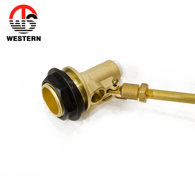 Hot sell dn50 water tank brass float plumbing ball valve use for gas water oil