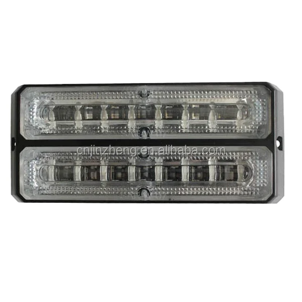 Car Accessories double Row Led Headlight Linear bright strobe light for vehicle