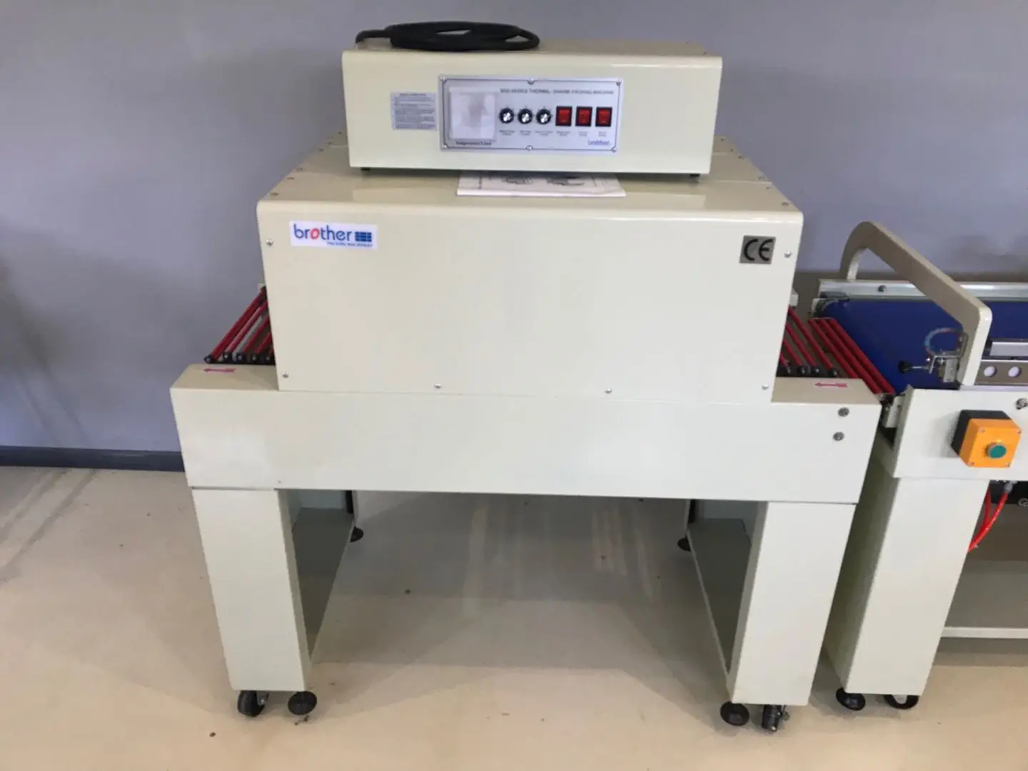 Brother Small Heat Shrink Packing Bottle Book Case Wrapping Packaging Machines Tunnel