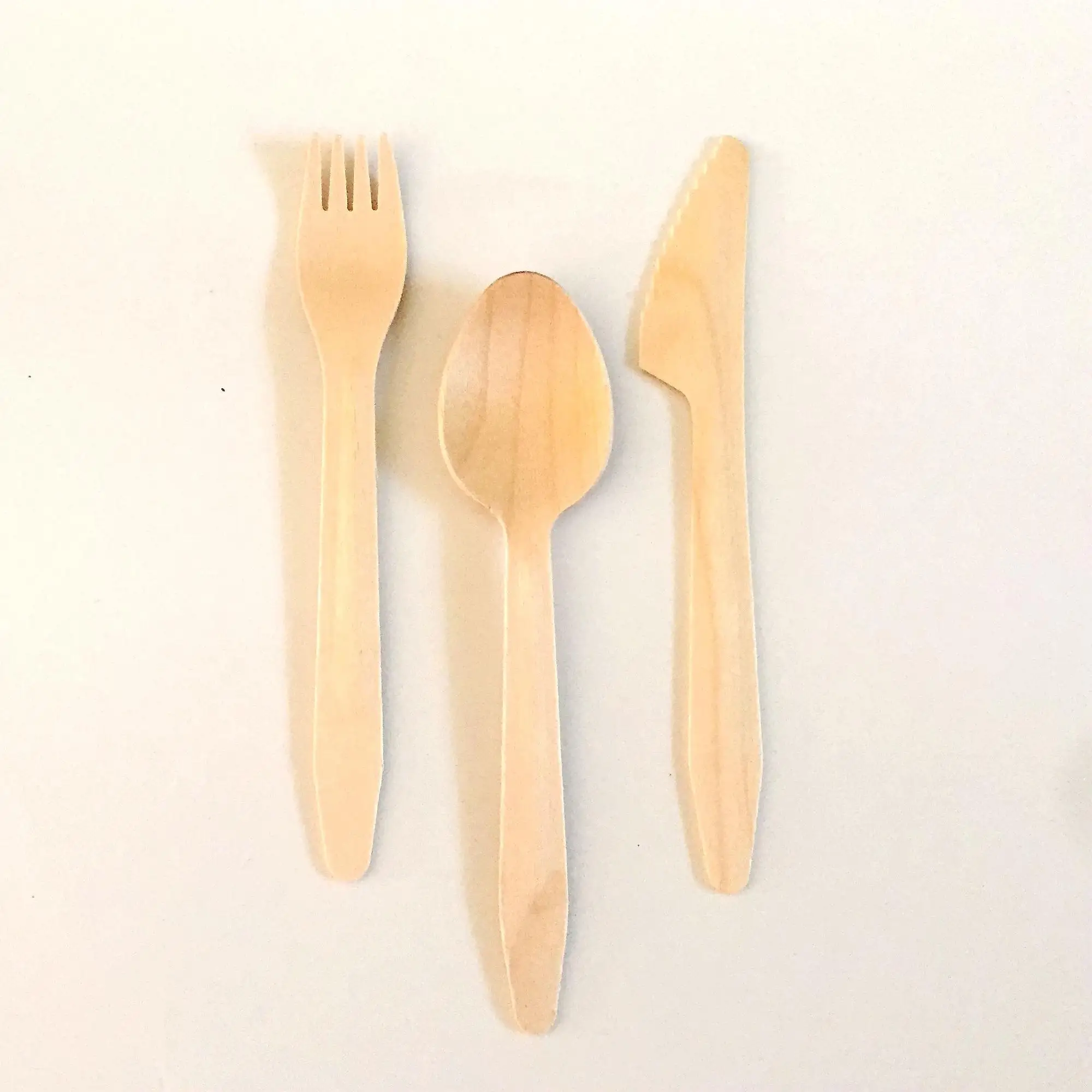 
Good quality disposable tableware biodegradable wooden cutlery wood cutlery eco-friendly 