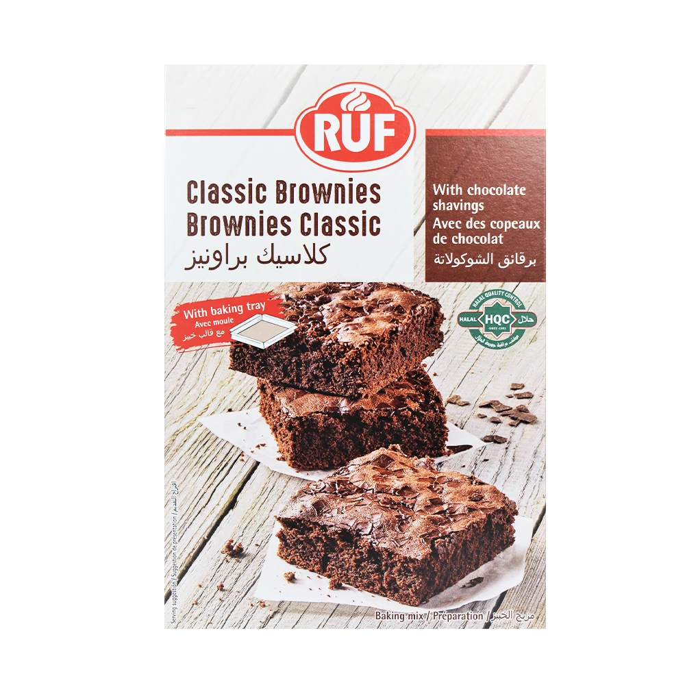 
Halal RUF Baking Mixture Classic Brownies Premix 