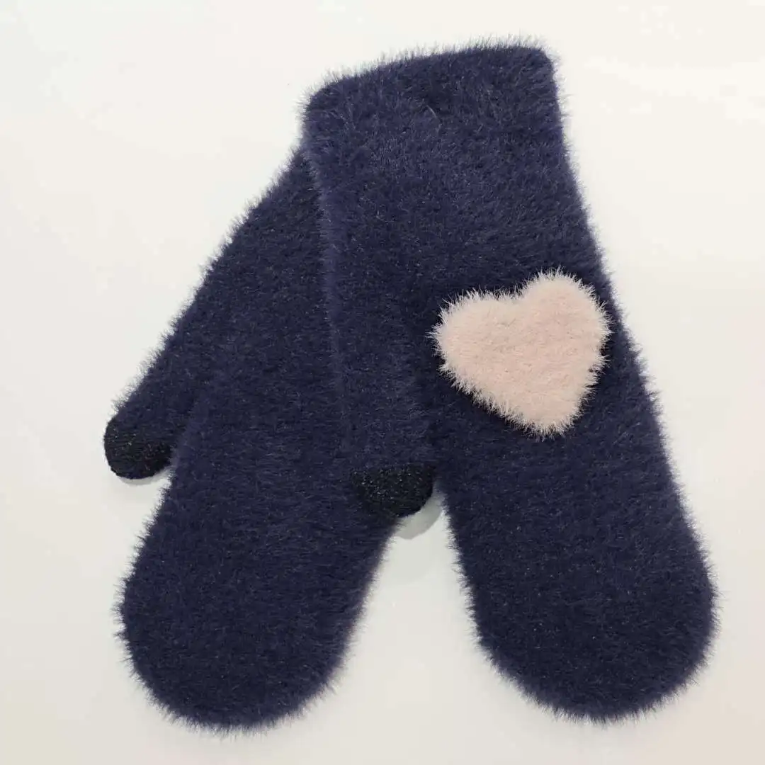 low price Winter Gloves Knitted Touch Screen Low MOQ Factory Price women knit winter gloves