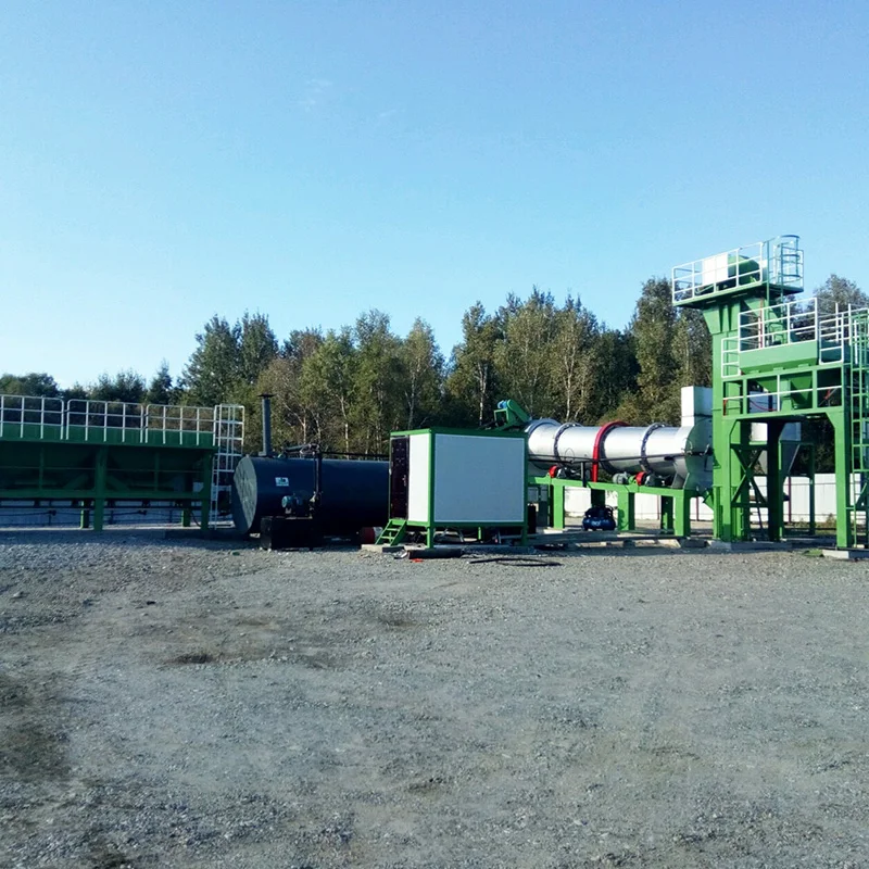 60TPH Stationary Continuous Drum and Batch Asphalt Plant Asphalt Mixing Station for Sale