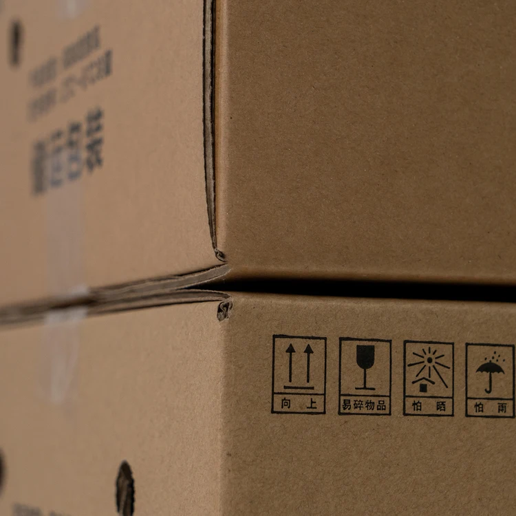 
24 bottle milk beverage carton box corrugated shipping boxes 