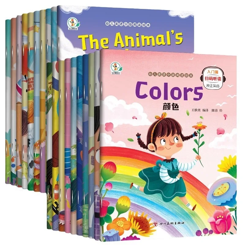 Новые Обучающие игрушки английские книги для детей память и обучение на заказ детские печать книг высокого качества