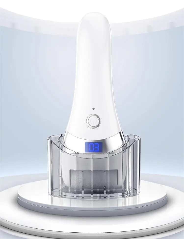 Hot Selling Portable Usb Rechargeable Foot File Pedicure Tools Feet Care Tools Electric Vacuum Foot File Callus Remover