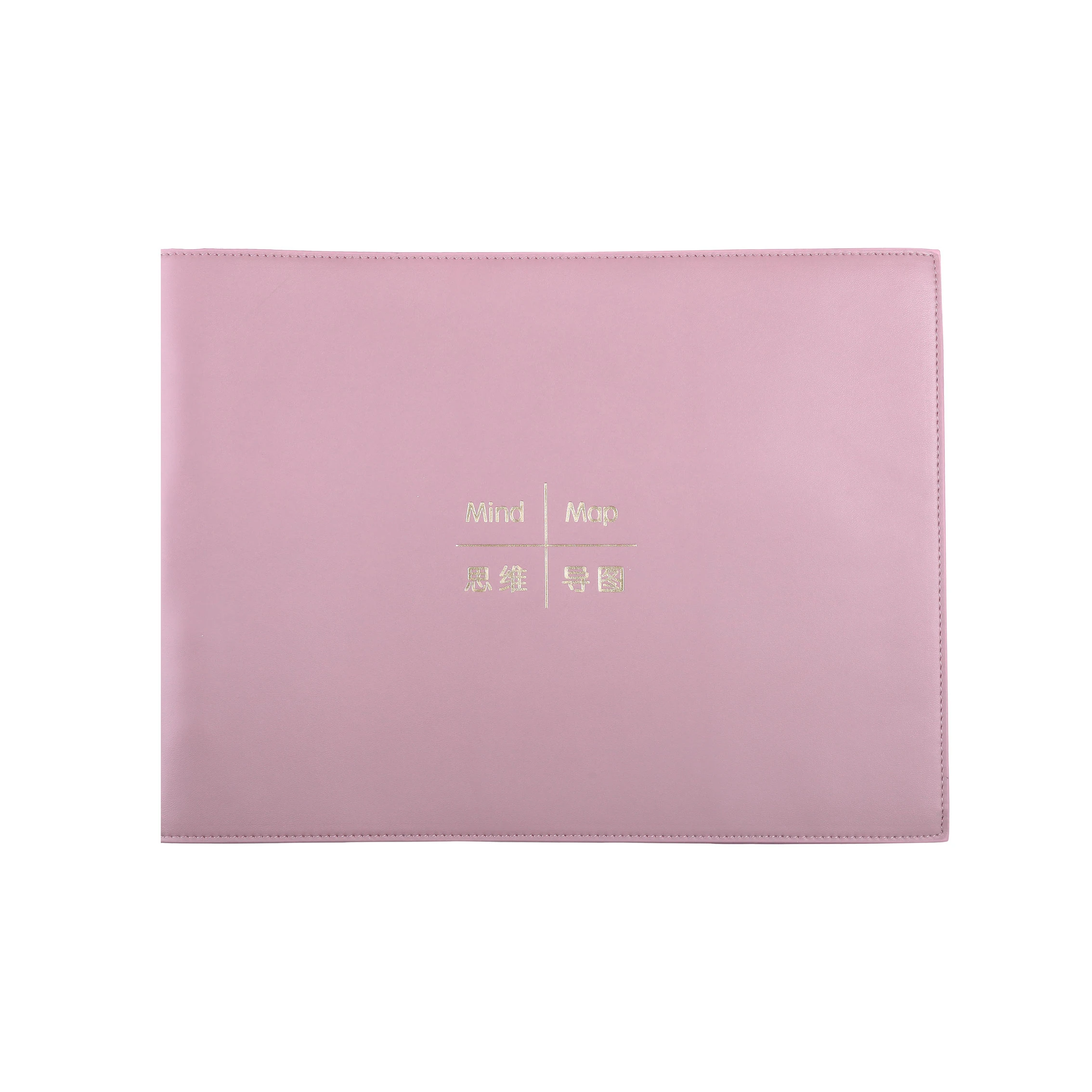 Custom Daily Planners A4 Leather Mind Map Loose-leaf Notebook with Six Rings