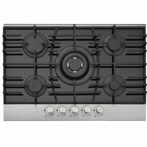 Hot Sale Kitchen Appliance Tempered Glass Gas Hob Built In Gas Stove 5   Burner Gas Cooker