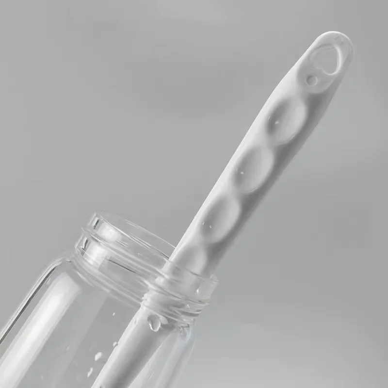 water bottle long-handled glass cleaning brush equipment long-handled glass brush silicone bottle brush