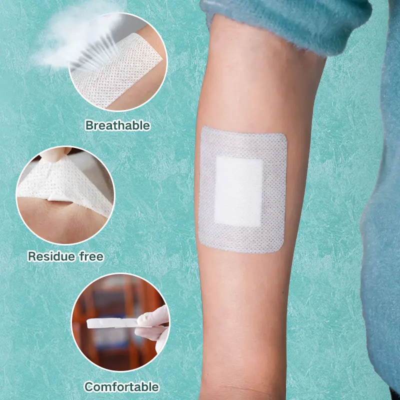 Medical Disposable Sterile Self-adhesive Waterproof Transparent PU Wound Dressingadhesive wound dressing
