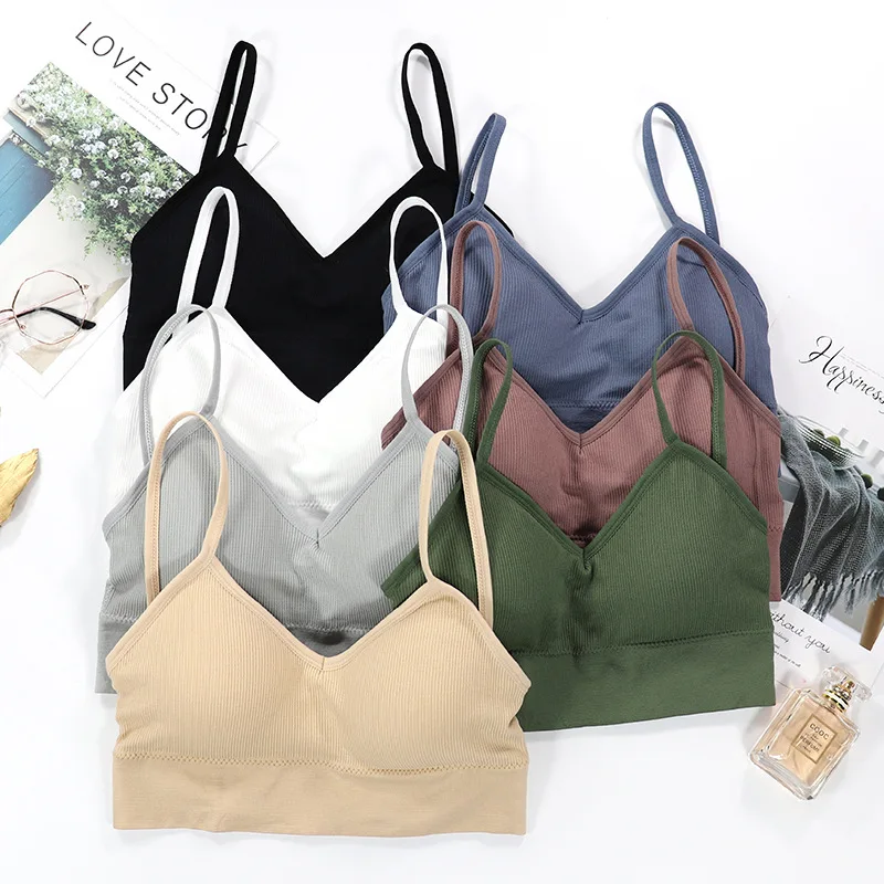 Sexy Women Yoga Sport Nude Bra Sport Bras Womens Yoga Vest Strap Backless Gym Bra For Fitness Women