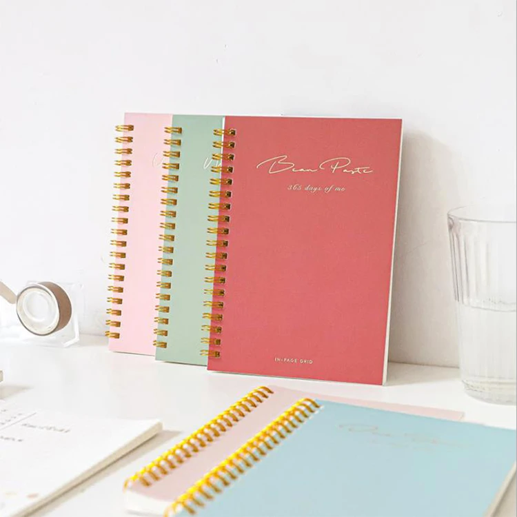 
Composition Bulk Custom Planner with Printing College Ruled Spiral Journal Notebooks 