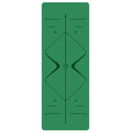 Hot Sale Oem New Arrival Custom Anti-slip Printed Natural Rubber Pu Leather Yoga Mat Manufacturer