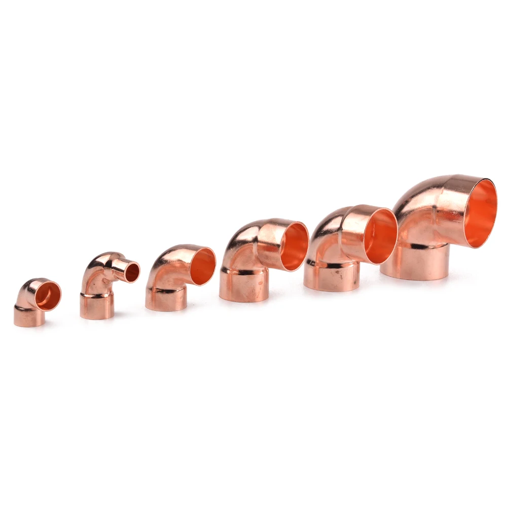 refrigerant ac copper pipe fittings U Bend tube coupling reducing elbow for air conditioner