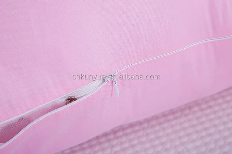 Custom U shape fiber cotton total body nursing comfortable pregnancy maternity pillow